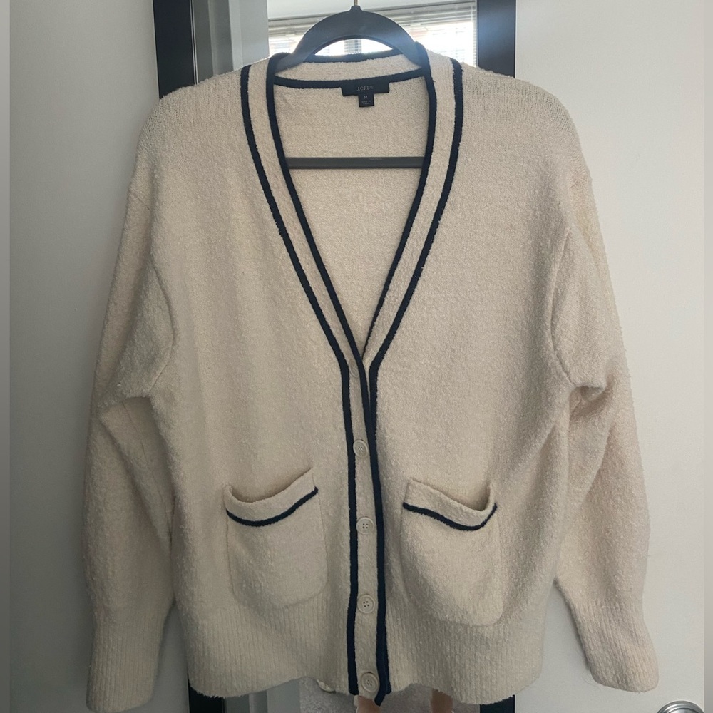 Jcrew boucle cardigan